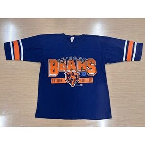 Vintage Chicago Bears 1994 3/4 sleeve T-Shirt Large‎ Retro Jersey Style NFL